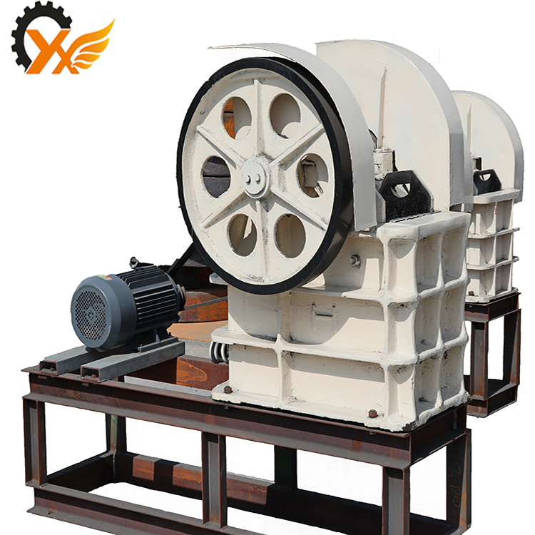 Mobile Portable Small jaw crusher rock stone crushing machine Pe250x400 mini jaw crusher driven by motor with screen