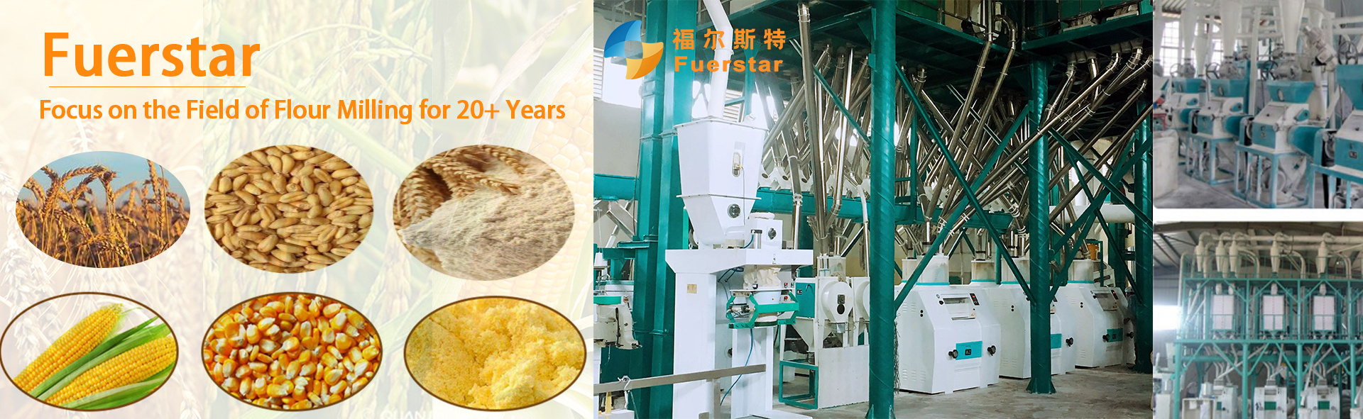 Small Capacity Automatic 10tpd 20tpdwheat Maize Corn Semolina Roller Flour Grinding Machine Wheat Flour Mill Milling Machine