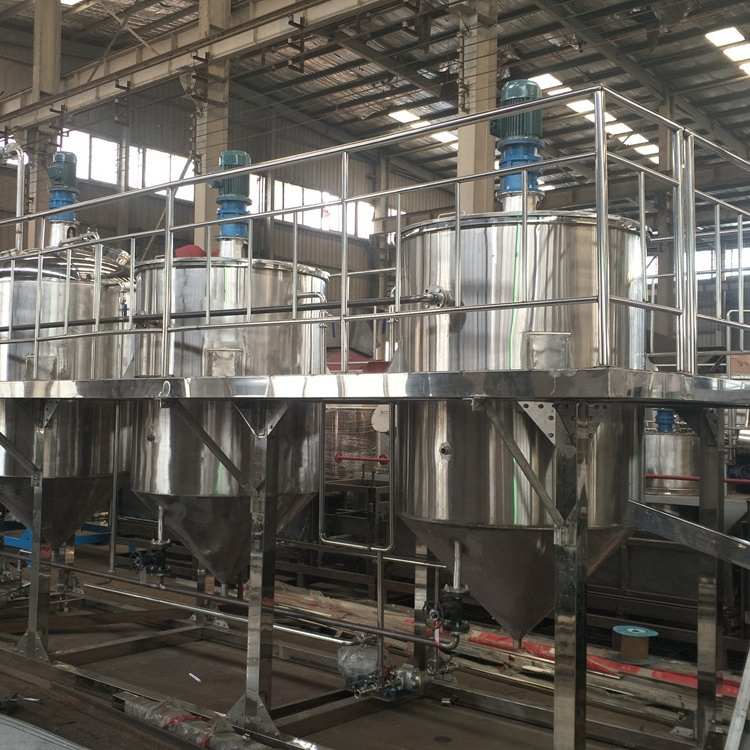 refined soybean oil machinery mini crude oil refinery plant cost