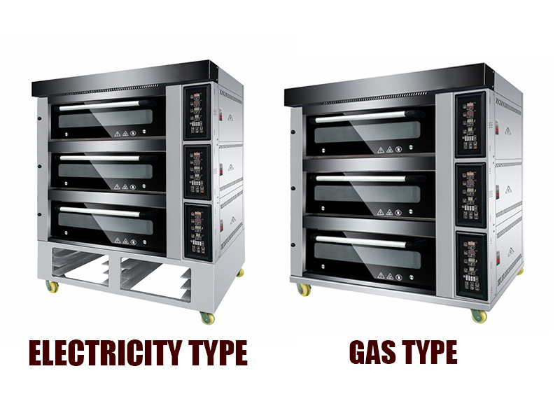 1 Deck 2 Deck Commercial Bakery Baking Oven Machine Home Use and Hotels Electric Gas Bread Making Bakery Deck Oven