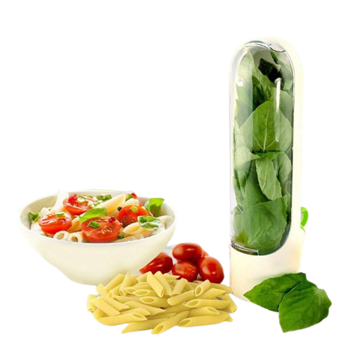 Wholesale Herb Saver Storage Container Fresh Herb Keeper Multifunction Refrigerator Fruit Vegetable Crisper Herb Saver Pod