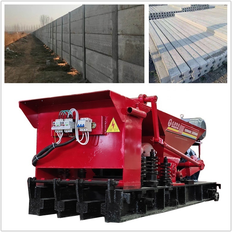 Precast Concrete Fence Mold Retaining Column machine precast Concrete Boundary Walls Machine