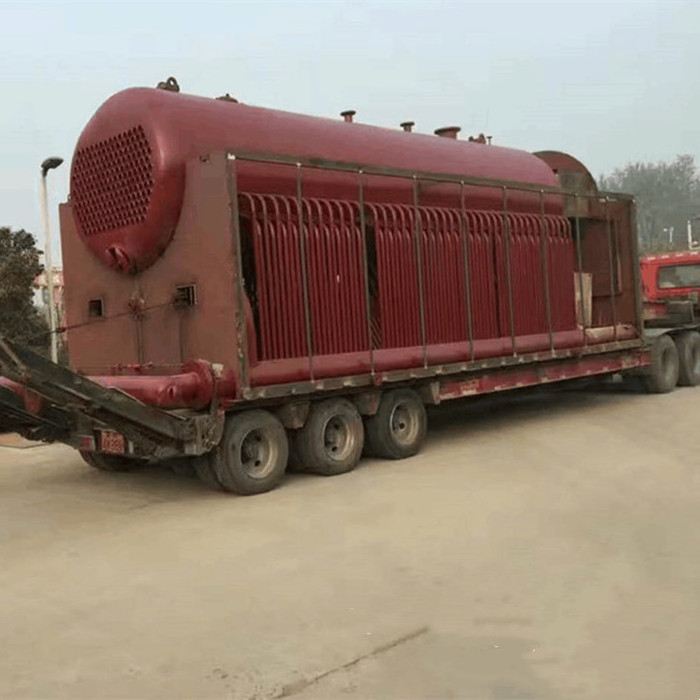 DZH Moving Grate Stoker Horizontal Solid Fuel Wood Pellet Steam Boiler for Sale