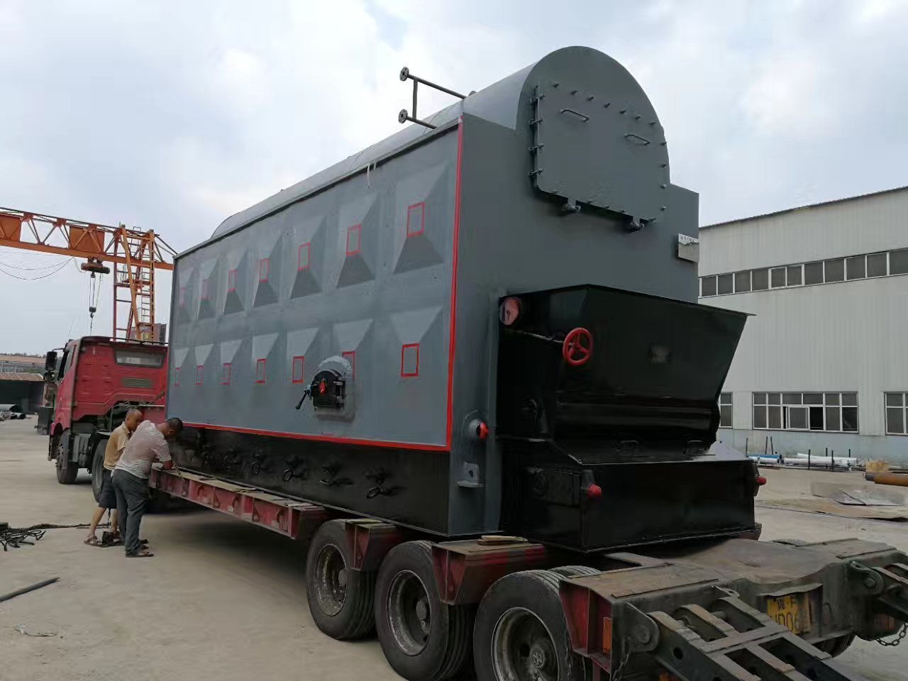 Enough Capacity 4-10 ton, 10-25 ton Chain Grate Stoker Biomass Wood Chips Fired Steam Boiler