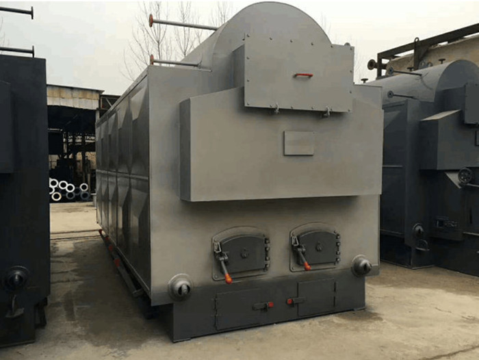 DZH Moving Grate Stoker Horizontal Solid Fuel Wood Pellet Steam Boiler for Sale