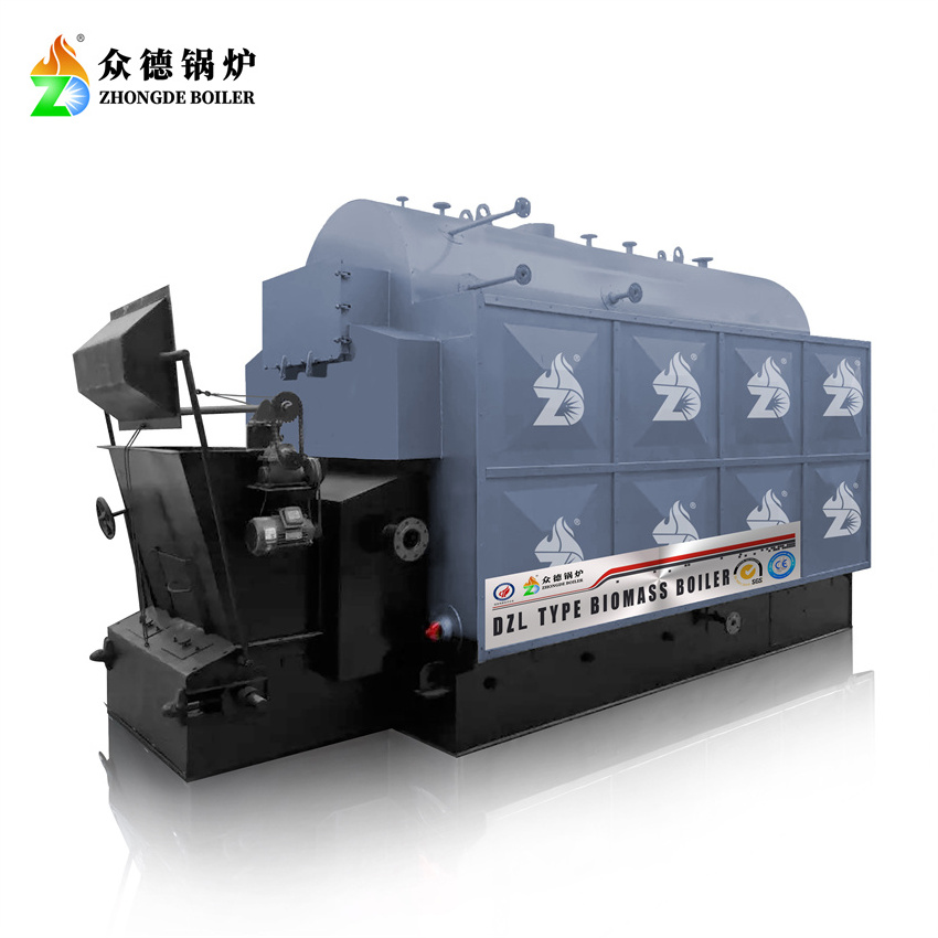 Coal Firewood Wood Biomass Pellet Fired Central Heating Greenhouse Hot Water Steam Boiler for Greenhouse