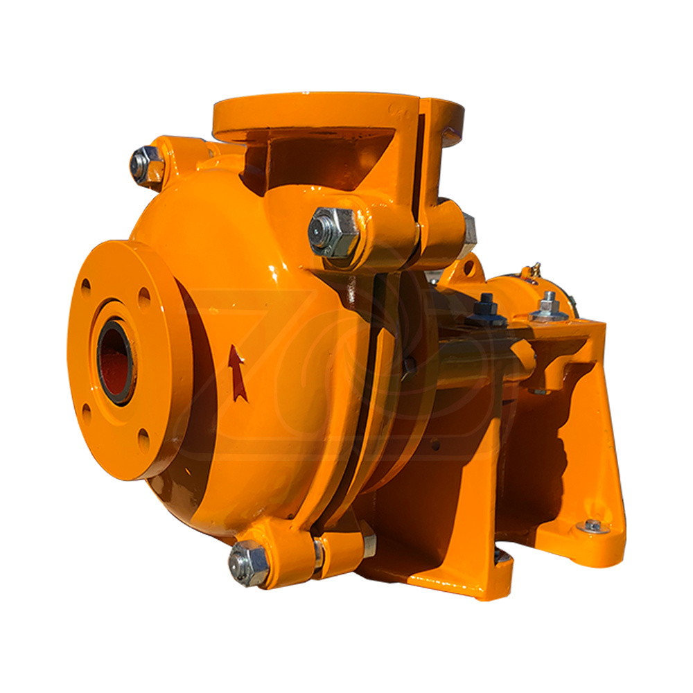 Centrifugal high pressure industrial centrifugal horizontal slurry pump for mining