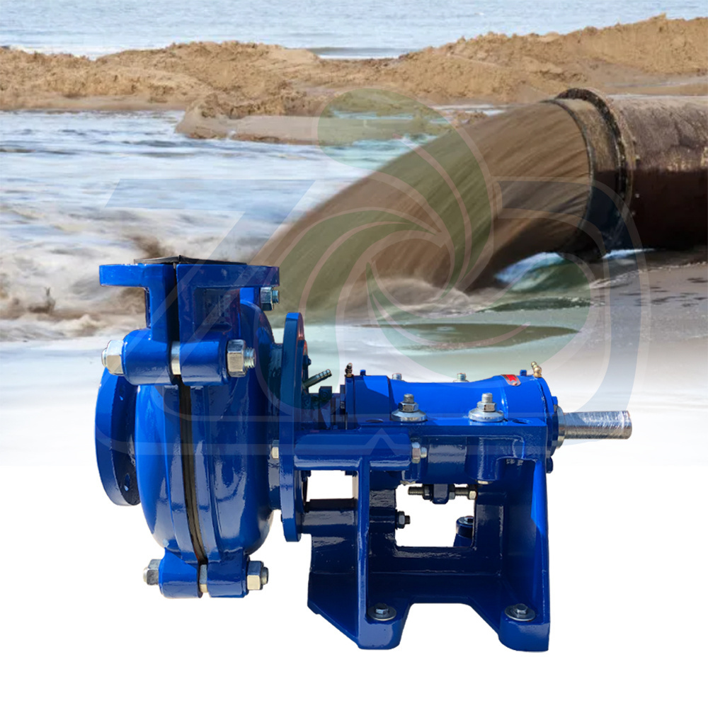 dredging pump sand mining rubber Sludge mud sand dredge horizontal slurry pump