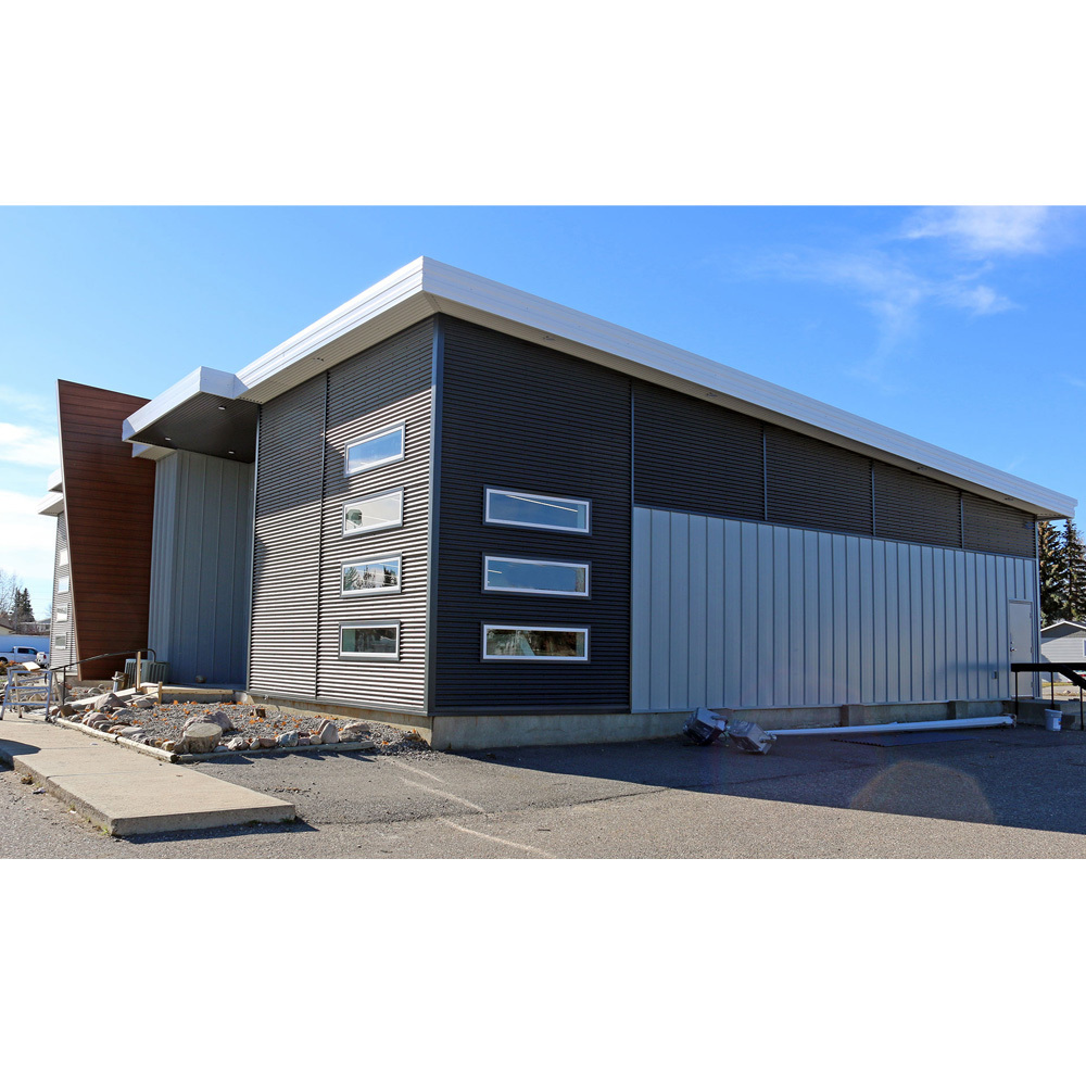 Industrial shed steel frame building h beam used prefab warehouse for sale