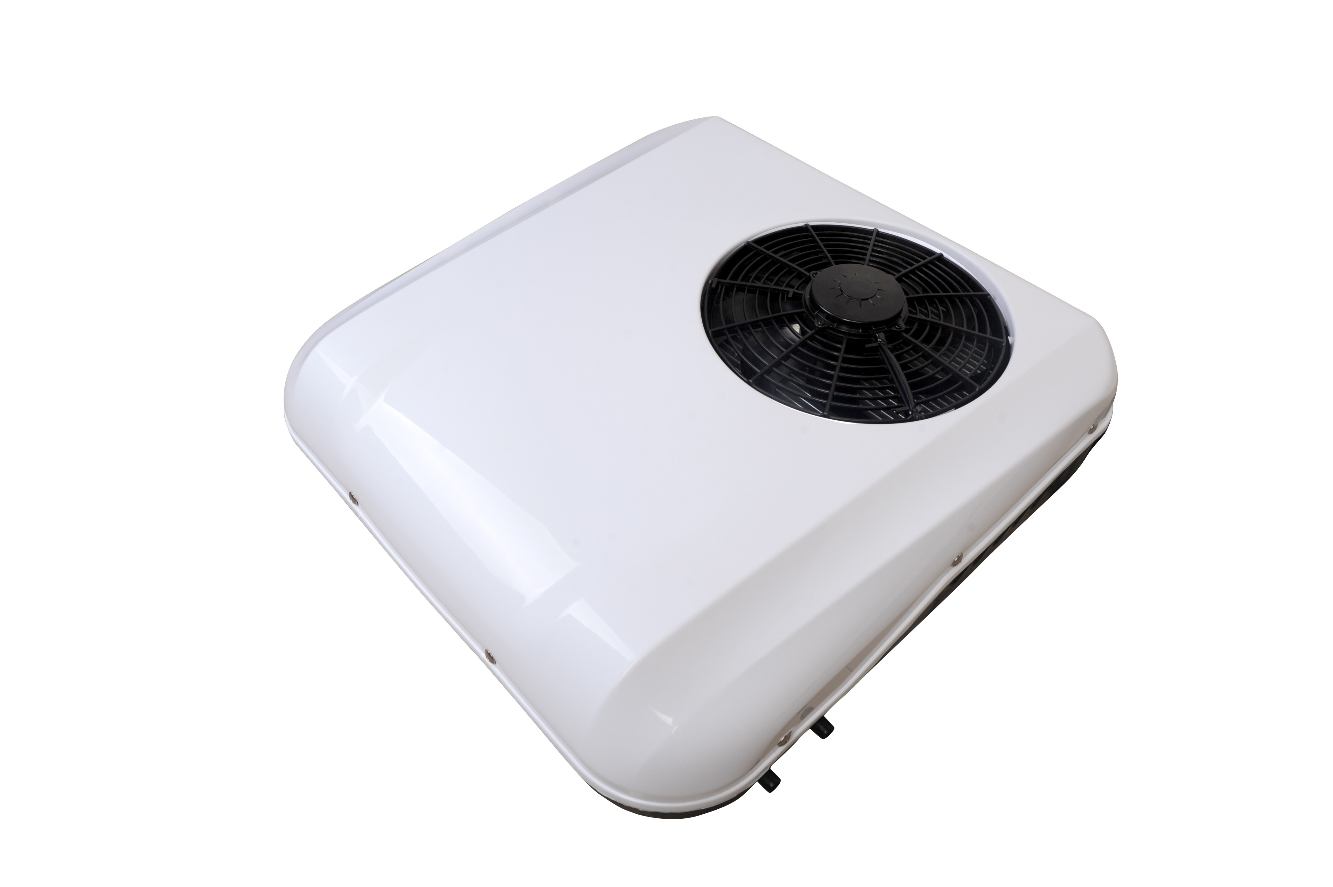 12v Both heating & cooling units mini auto electric car parking air conditioner for cargo van