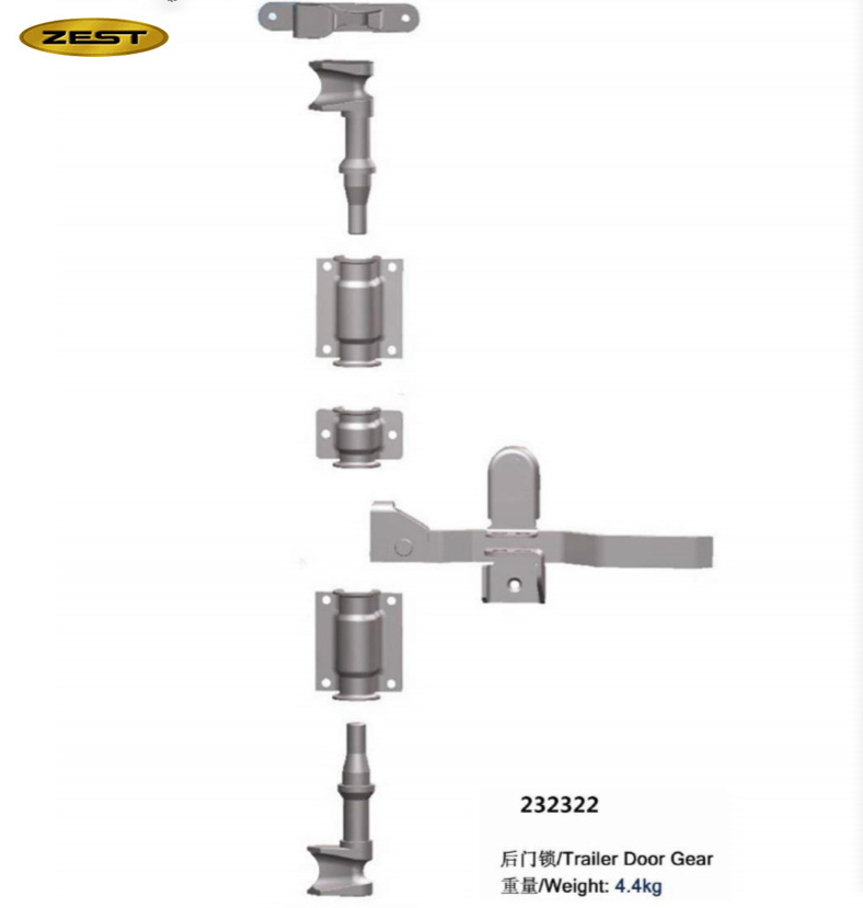 Cargo Refrigerated box hinge Truck Trailer Body BoxTruck Side Door Lock