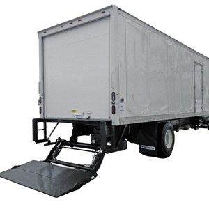 Chinese manufacturer 1-3 tons box cargo truck van with tail lift platform