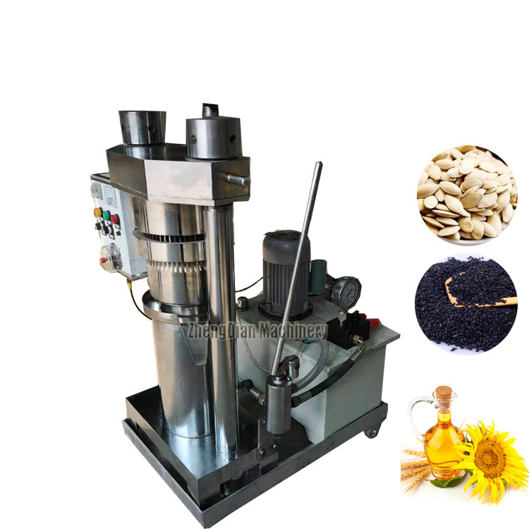 YZ-150 Hydraulic Soybean oil expeller/Mini oil mill plant cost/Moringa seeds oil press machine