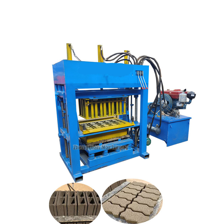 QTD4-40 Prices of block moulding machine in ghana /Cheap cement brick making machine /Hollow block machine for sale in cebu