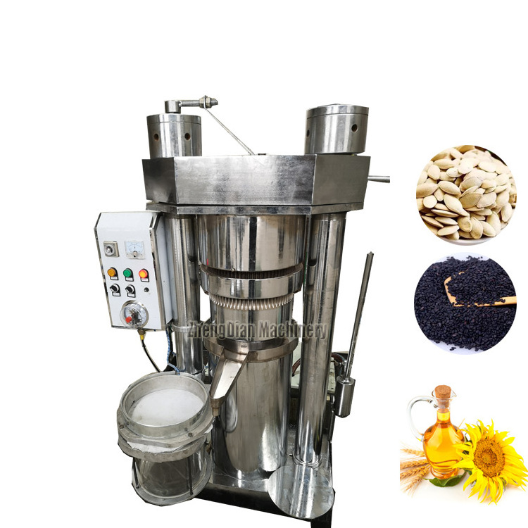 YZ-150 Hydraulic Soybean oil expeller/Mini oil mill plant cost/Moringa seeds oil press machine