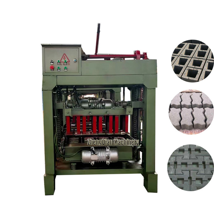 QT4-35A Block molding machine/Hollow block machine price in bangladesh/Manual interlock brick machine