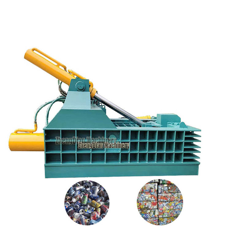 Scrap steel compactor/ Aluminum can baling press machine/ Hydraulic scrap metal baling press machine