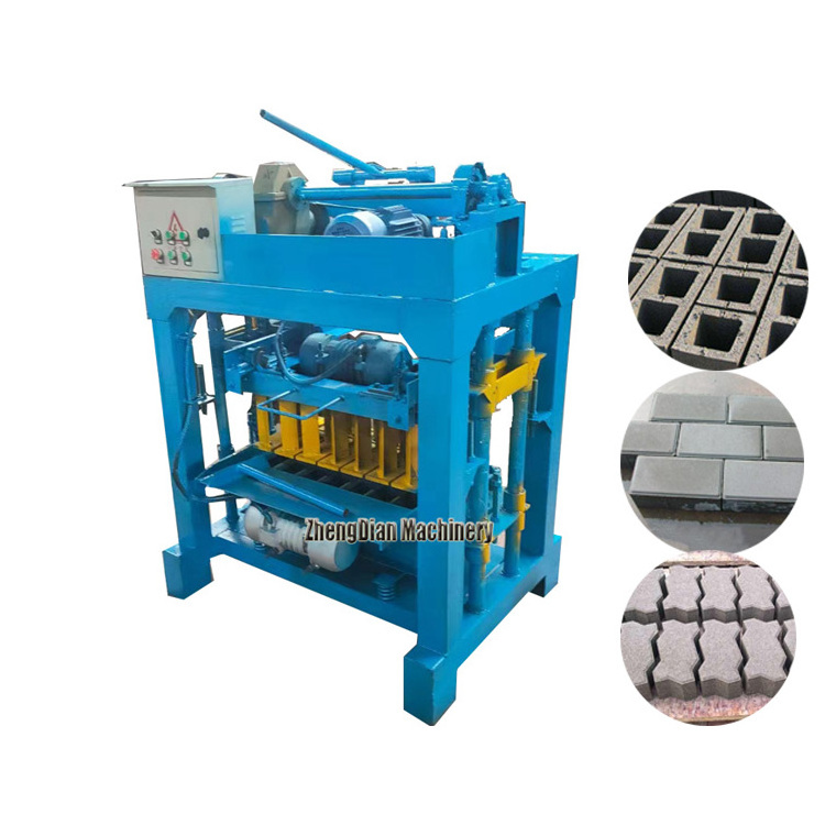 QT4-35A Block molding machine/Hollow block machine price in bangladesh/Manual interlock brick machine