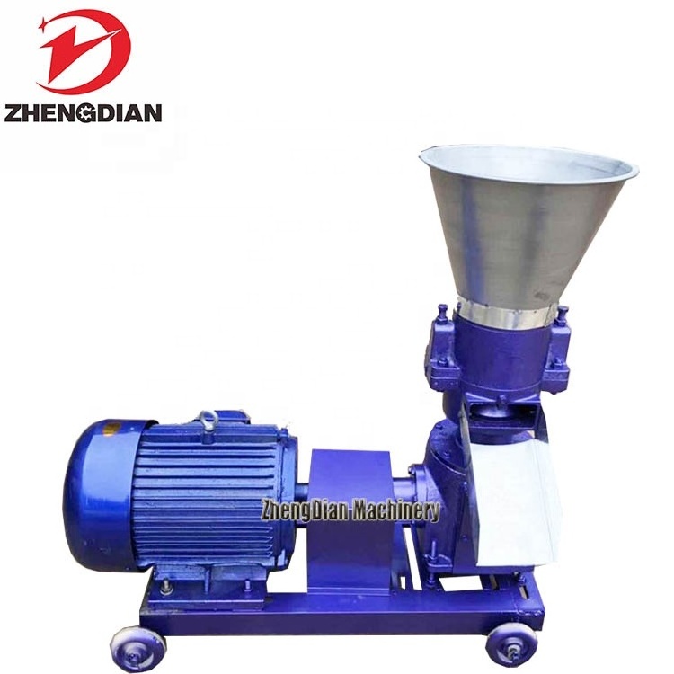 Small Animal Feed Grain Corn Soybean Grinder and Mixer with Feed Pellet Machine/ Feed Pellet Machine Motor Provided Pellet Food