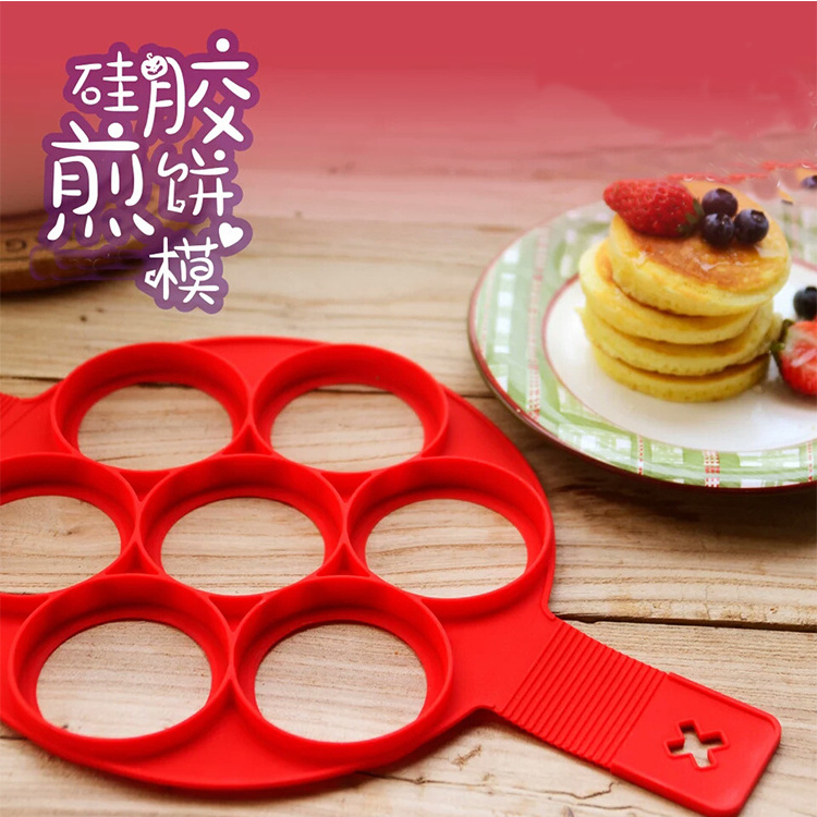 Pancake Cheese Silicone Egg Cooker Kitchen Baking Accessories Nonstick Cooking Tool Egg Ring Maker Egg Silicone Molds