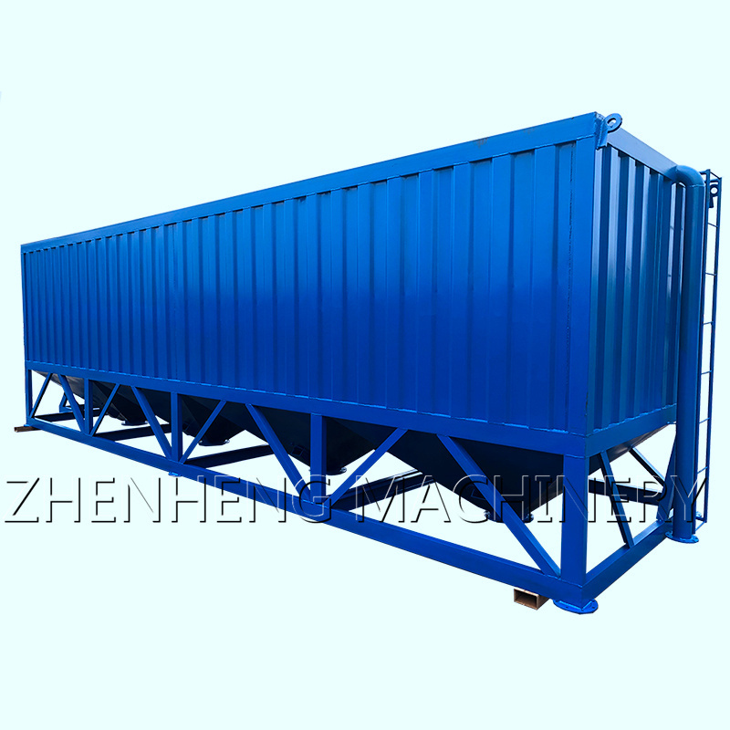 Industriel Silo Fix Hopper Remolque Scale Hopper Storage Tank Silos Cemento Orizzontali Usati Silos For Superfine Powder