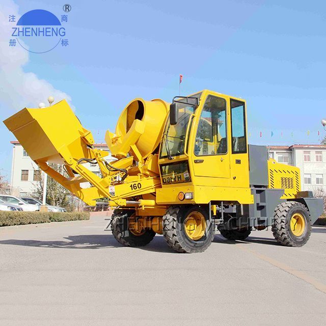 3 4.5 5.5 Cubic Meter Concrete Truck Mixer Self Loader Concrete Mixer Price