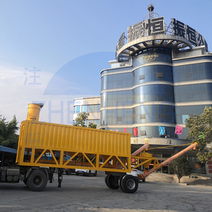 Industriel Silo Fix Hopper Remolque Scale Hopper Storage Tank Silos Cemento Orizzontali Usati Silos For Superfine Powder