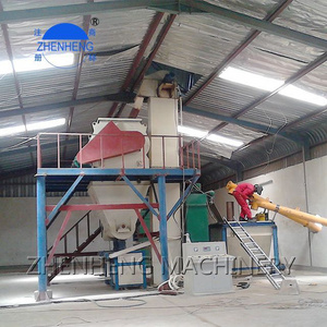 New Design Wall Putty Manufacturing Plant Used 30Ton/H Ready Mix Plaster Plant Semi-Automatic Dry Mortar Mixing Plant Equipment