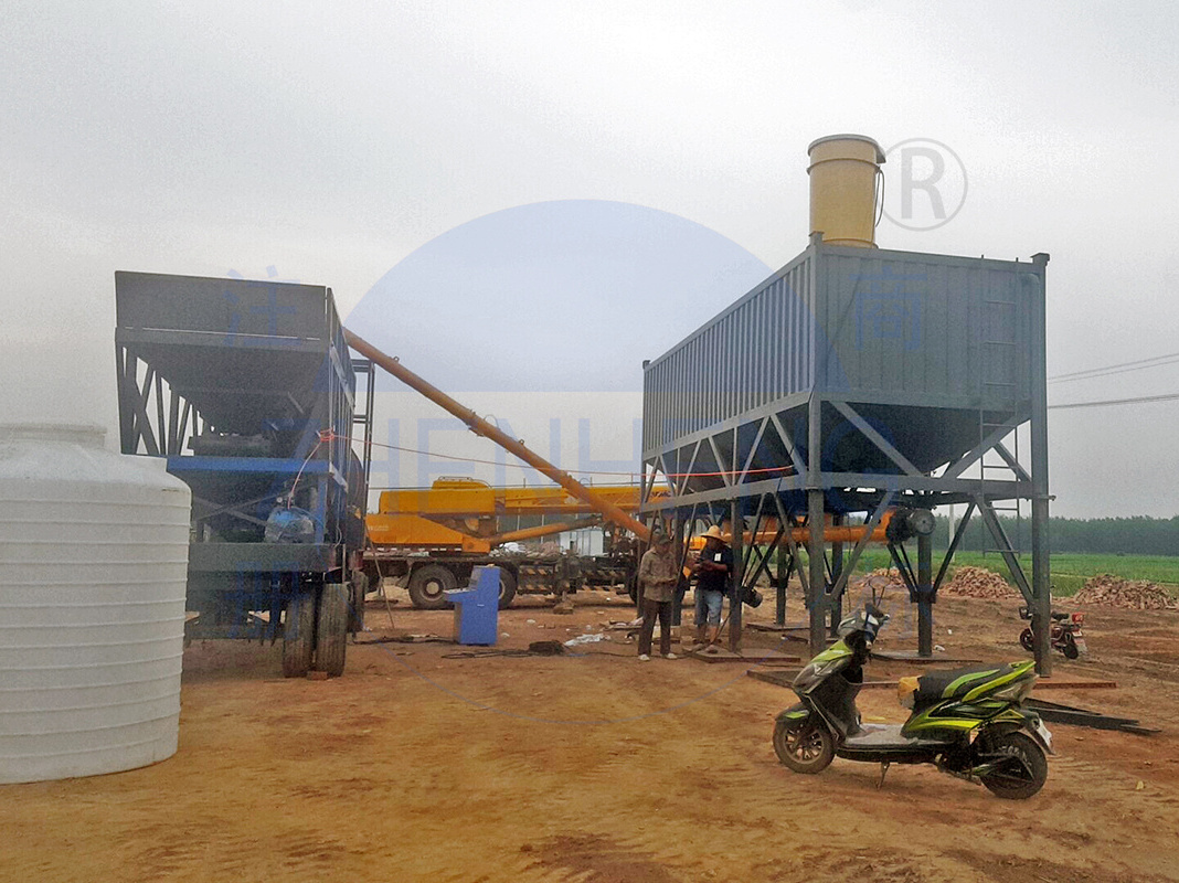 Industriel Silo Fix Hopper Remolque Scale Hopper Storage Tank Silos Cemento Orizzontali Usati Silos For Superfine Powder