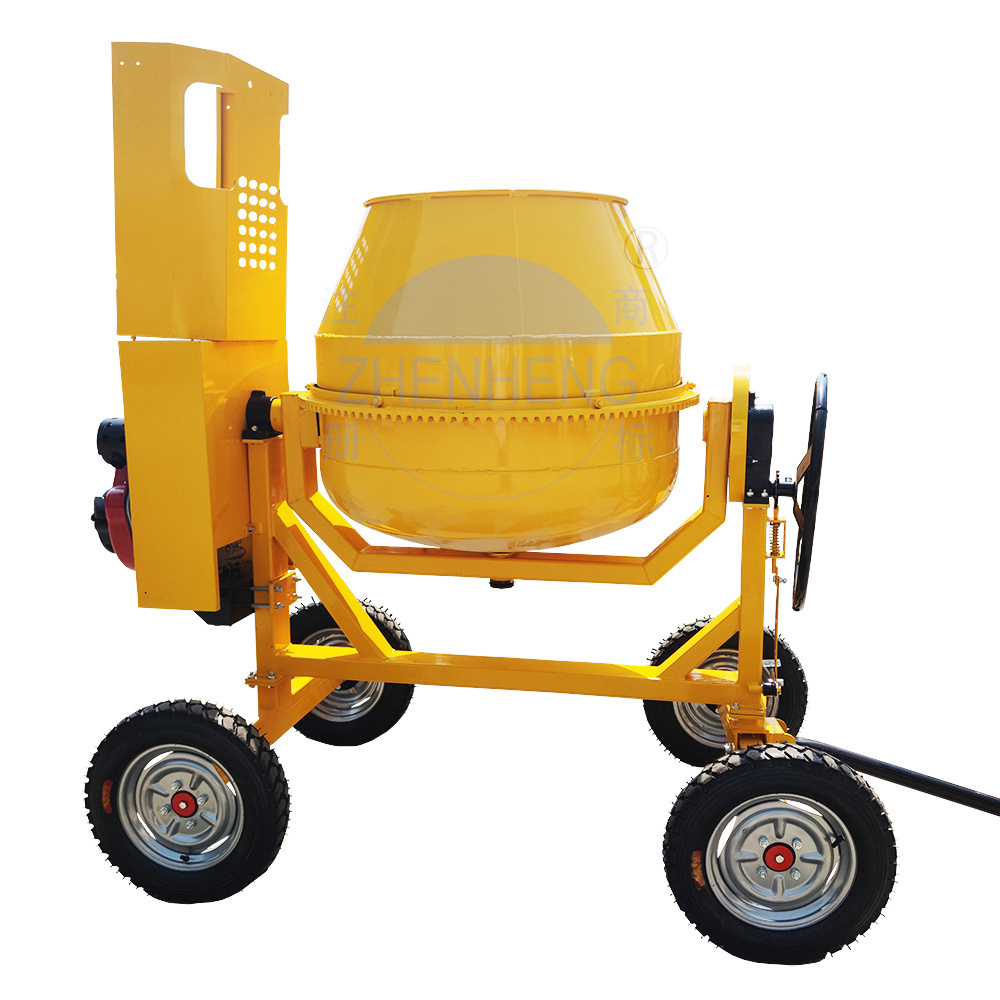 Portable Gasoline Electric Motor Cement Mixers Concrete Mixer Machine 10 Hp 2 Bags Diesel Engine Motor Petrol/Diesel With List