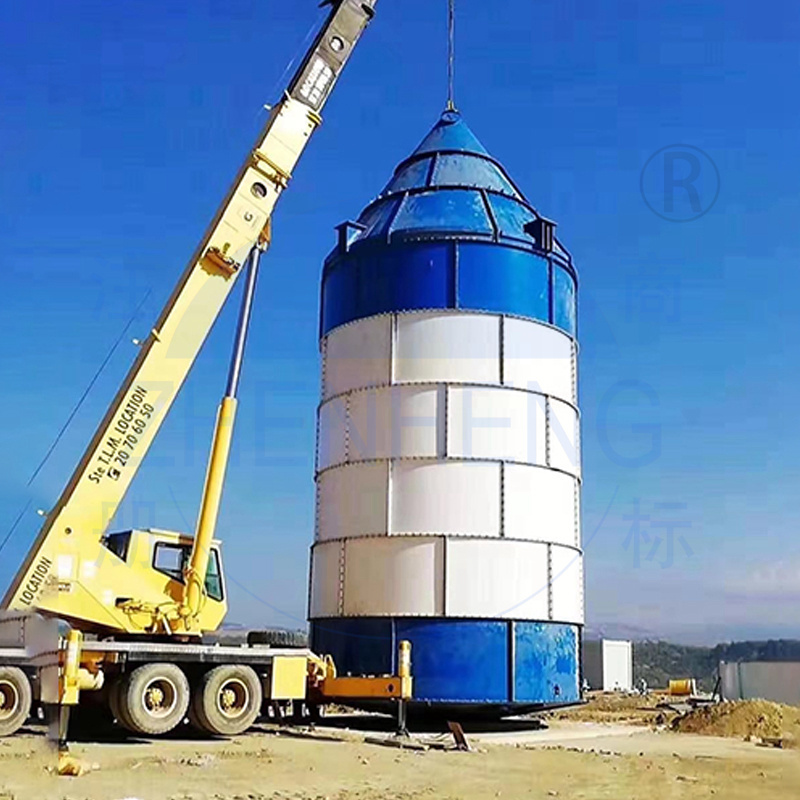 Discharge to bulk truck Cement Storage Silo weighing and delivery method silo fly ash 10 ton to 1000 ton the cement silo