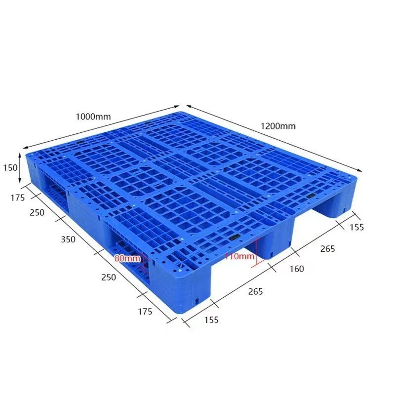 usa pallet manufacturer blue target rubber pvc composite  euro pallet flat top pallets