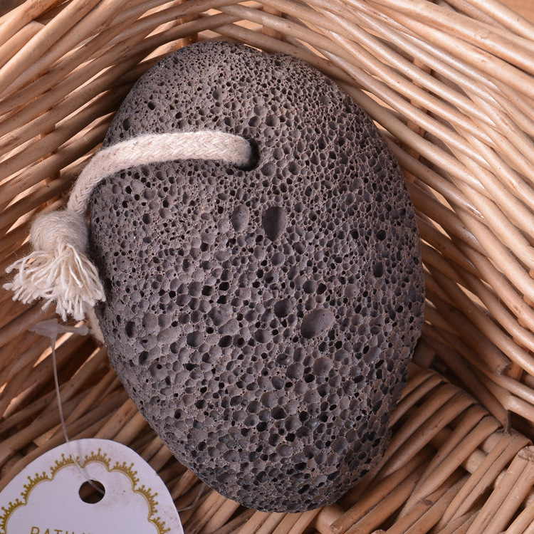 Pumice Stone , Scrubber Stone Pedicure Tools Natural Foot Scrubber for Exfoliation to Clear Callus on Hands Heels and Body