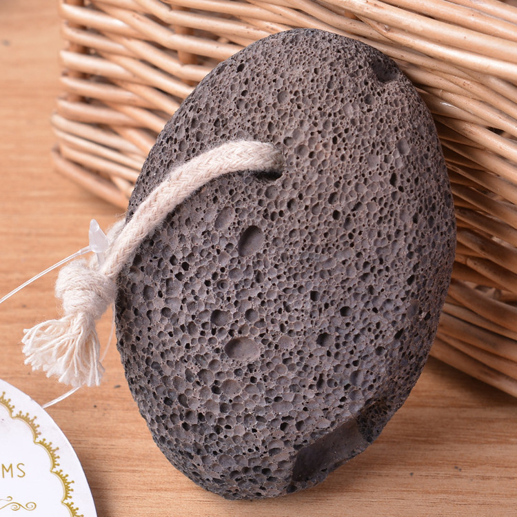 Pumice Stone , Scrubber Stone Pedicure Tools Natural Foot Scrubber for Exfoliation to Clear Callus on Hands Heels and Body