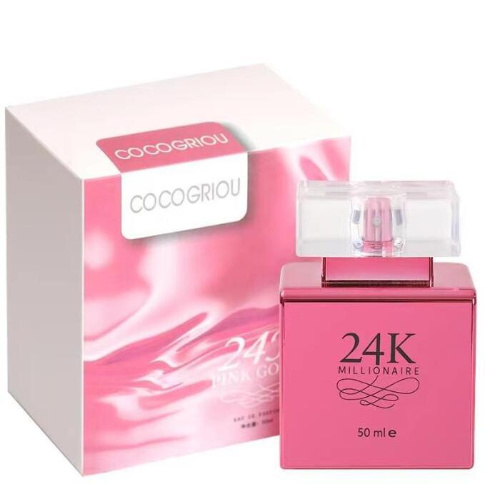 24k Gold  Luxury Perfume Fragrance Oil High Quality Brand Sexy Perfumes Women's Perfume Eau De Parfum