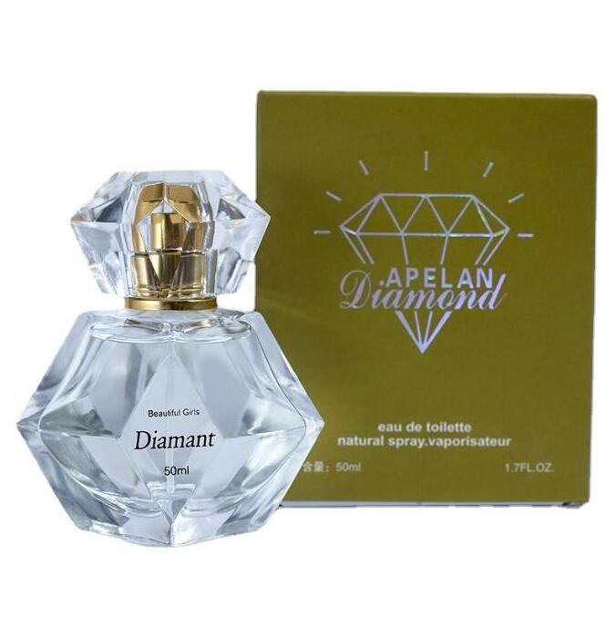 50ml New Women's perfume Beautiful girl diamond lady perfume Persistent Fragrance Fresh Student perfume