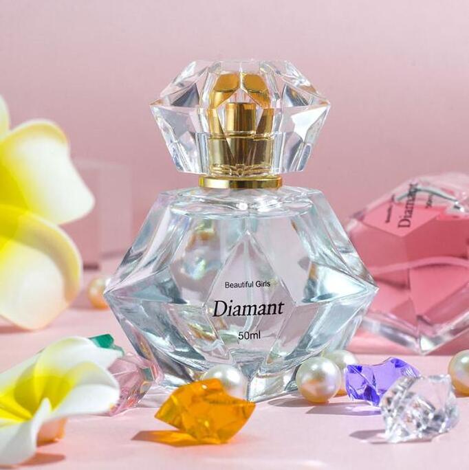 50ml New Women's perfume Beautiful girl diamond lady perfume Persistent Fragrance Fresh Student perfume