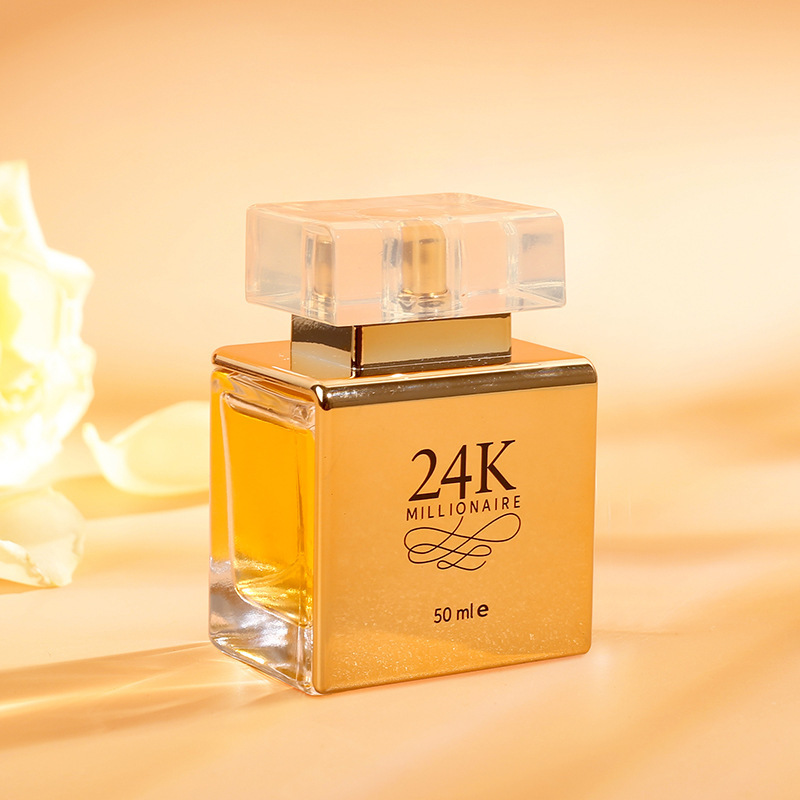 Perfumes originales  24K gold perfume for men and women unisex perfume 50ml 24K millionaire Ladies elegant lasting fragrance