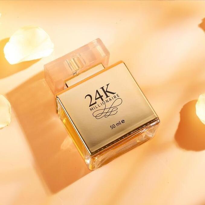 24k Gold lady elegant lasting fragrance perfume private label perfume pheromone Perfume For Men And Women