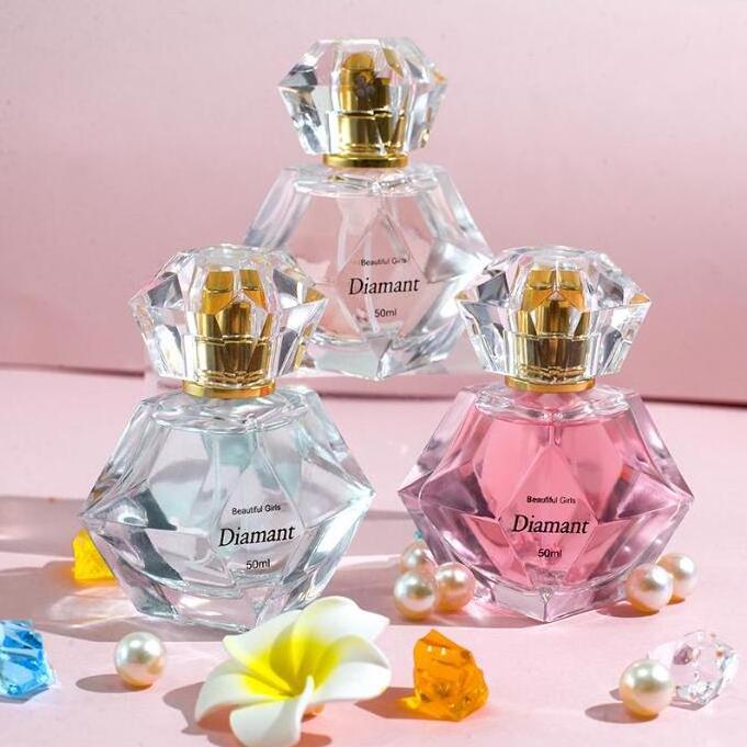 50ml New Women's perfume Beautiful girl diamond lady perfume Persistent Fragrance Fresh Student perfume