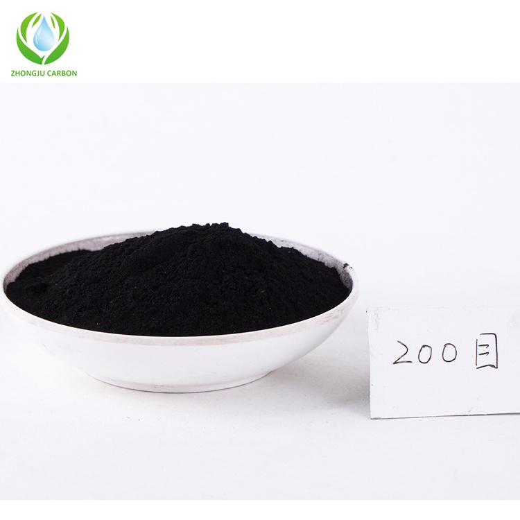 Zhongju Manufacturer Carbon Active Charcoal Powder for Organic Wastewater Decolorization