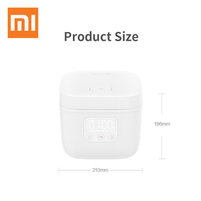 Xiaomi Mi Home App Electric Lunch Box Mini 1.6L Rice and Heat Food Smart Kitchen Rice Cooker for household