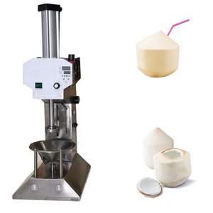 Fresh coconut cutting trimming peeling dehusking machine price