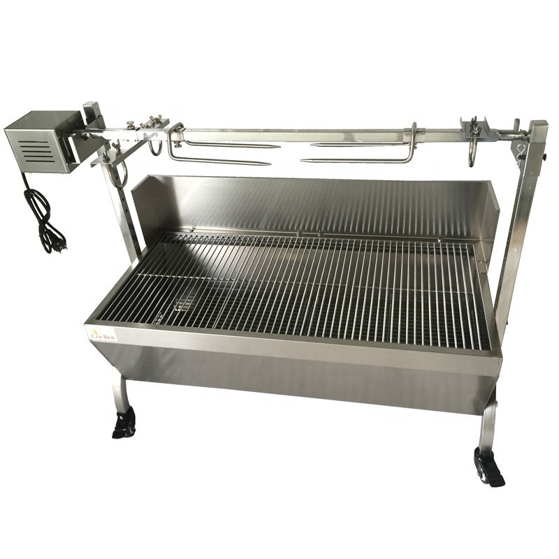 Commercial Rotating Chicken Fish Doner Kebab Grill Rotisserie Machine