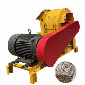 Electrical Wood Shredding Machine Wood Pallet Shredder Chipper For Industrial For Sale