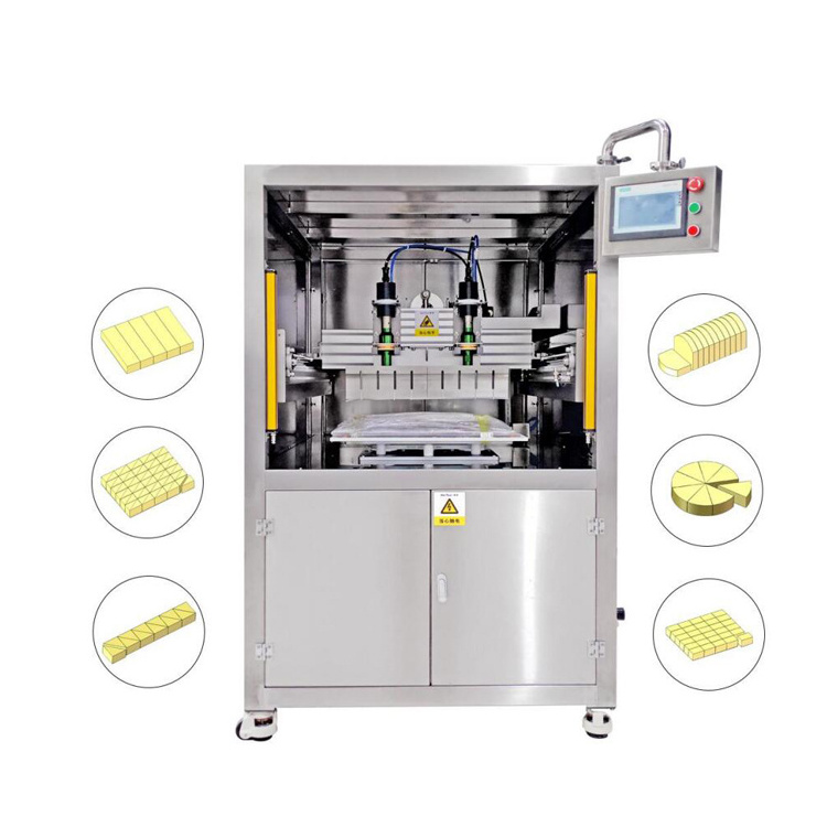 Automatic Ultrasonic 1/6 Food Cutting Cutter Machine Ultrasonic Cake Cutter Cut Cutting Machine