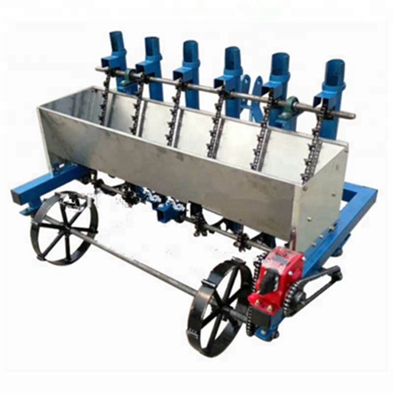 China Mini Manual Hand Onion Tomato Garlic Seedling Planter For Sale