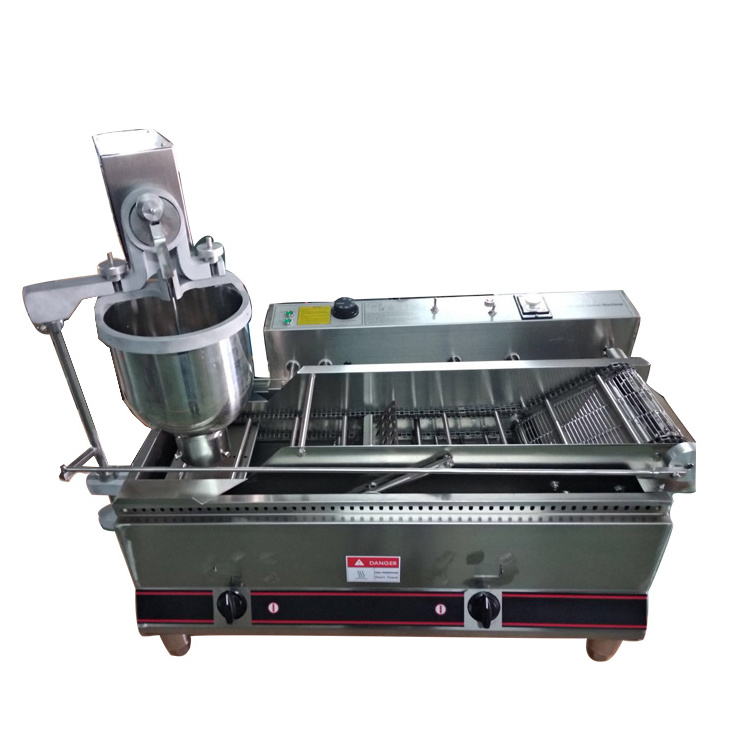 Large Automatic Commercial Jam Donut Ball Fryer Machine