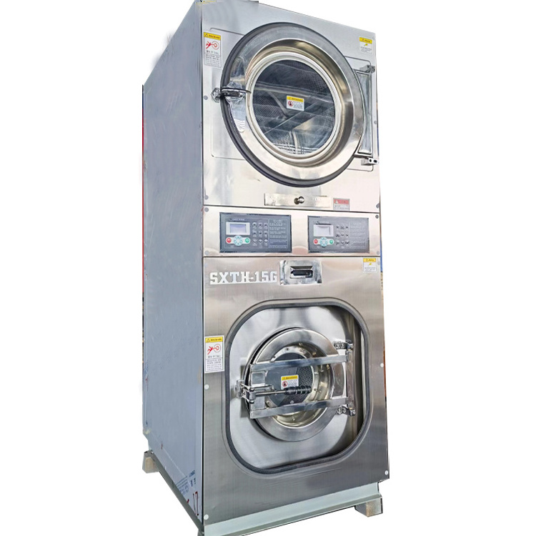 Commercial Laundry Equipment Washer And Dryer Machine Coin Operated Carpet Washing And Drying Machine