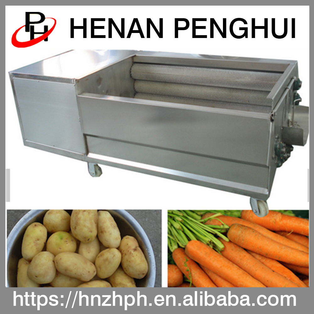 Industrial Small Manual Fruit Potato Washing Machine